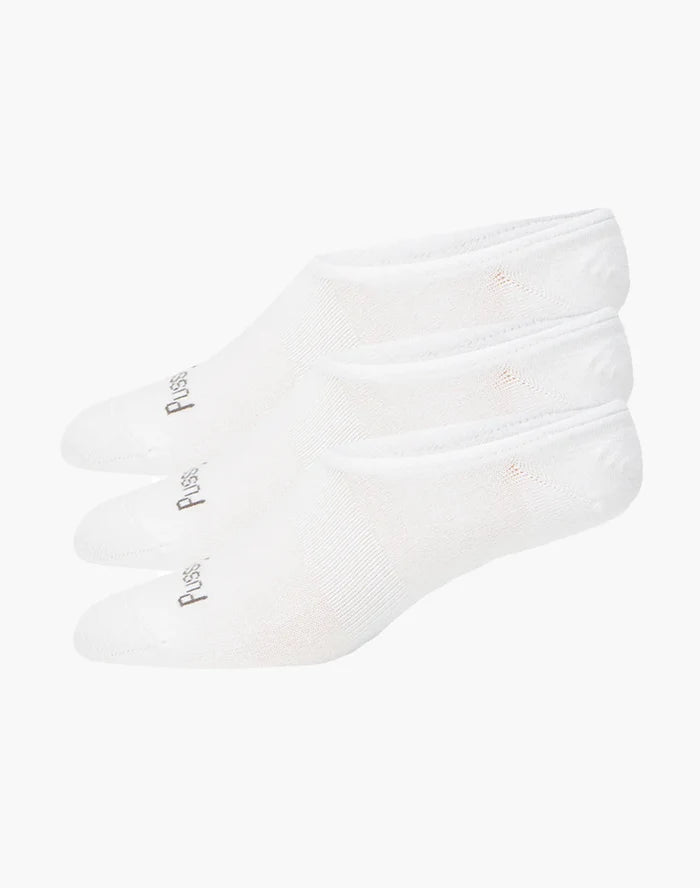 Pussyfoot - 3pk Footlet Socks - White