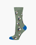 Pussyfoot - Womens Kookaburra Bamboo Sock | Light Khaki