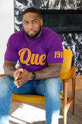 Que 1911 Sleeve Chenille Tee