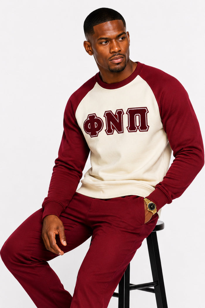 ΦΝΠ Raglan Chenille Sweatshirt