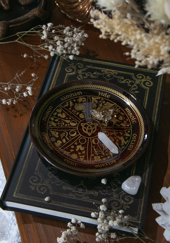 Raveth Sabbat Wheel Trinket Dish