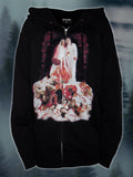 "red wedding" zip up hoodie