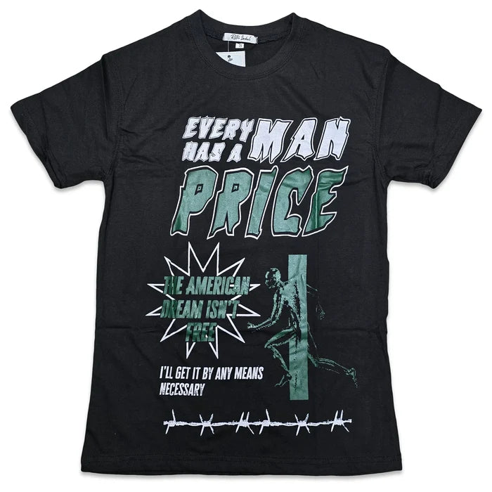 RETRO LABEL PRICE SHIRT (RETRO 4 GREEN OXIDE)