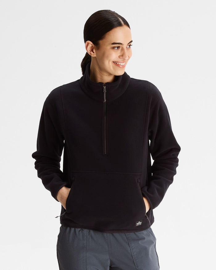 Retro Ridge 200 Women's PrimaLoft Pullover - Black