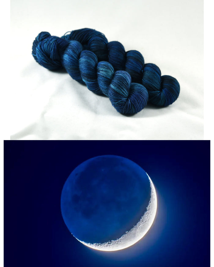 Destination Yarn fingering weight yarn New Moon