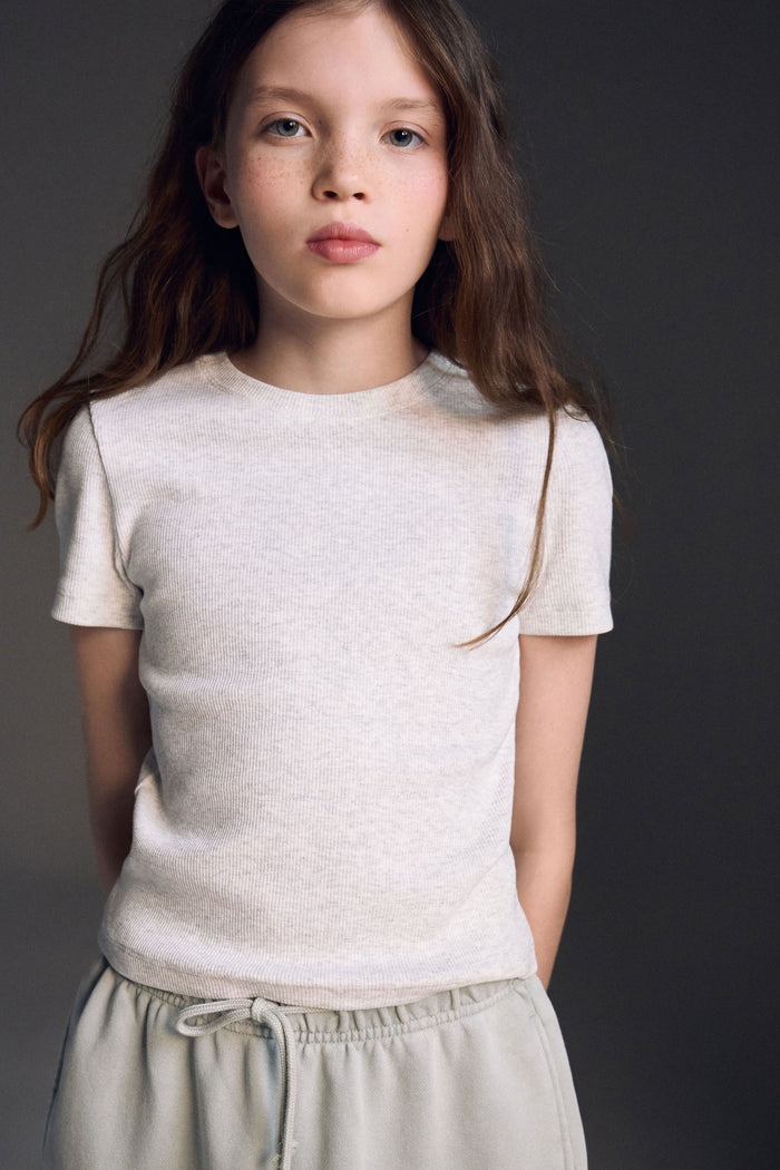 LIGHT GREY MELANGE