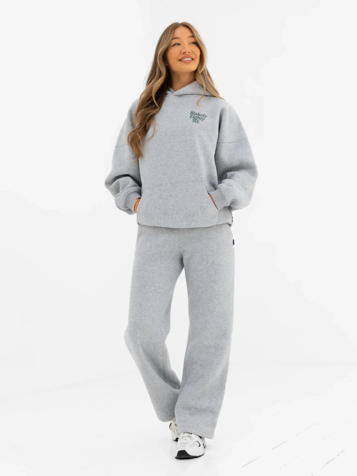Romi Oversized Hoodie - Marl Grey
