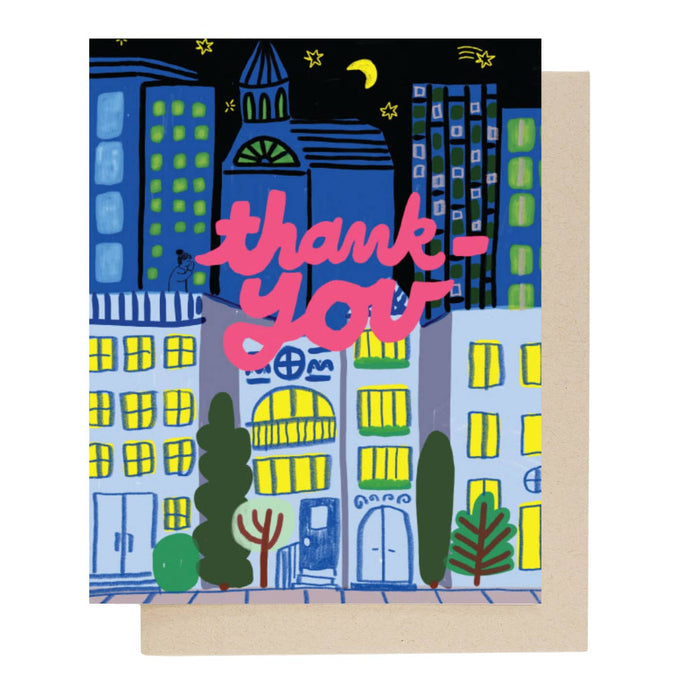 Rooftop Thank-You Card