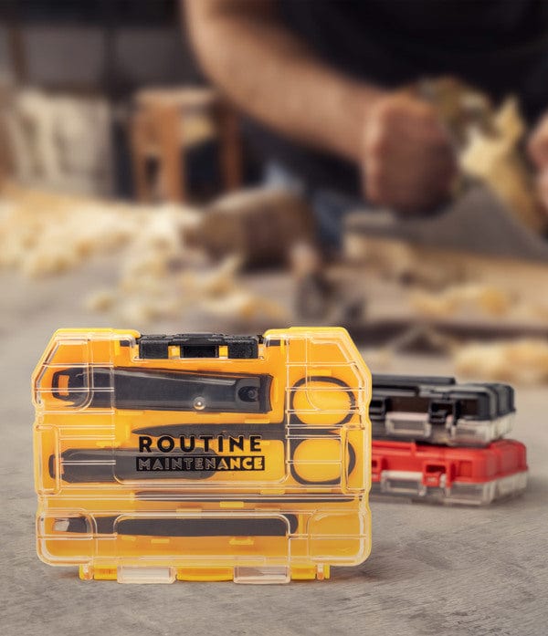 Routine Maintenance Nail Kit for Men DM Merchandising Yellow