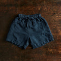 Rowan Baby & Kids Shorts - Linen - Midnight