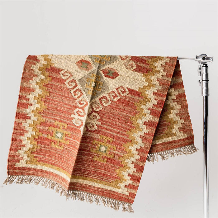 Rug - Kilim Dhurrie Rug Jute, Wool, 3' X 5' (PC) Audrey's Home & Gift