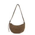 Rugged Hide - Tulip Suede Bag - Khaki