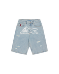 Running Dog Denim Shorts