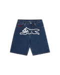 Running Dog Denim Shorts