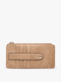 WL1889 Saige Slim Card Holder Women's Wallet: Mocha Jen & Co.