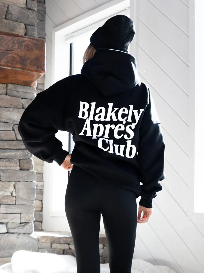 Saskia Oversized Hoodie - Black