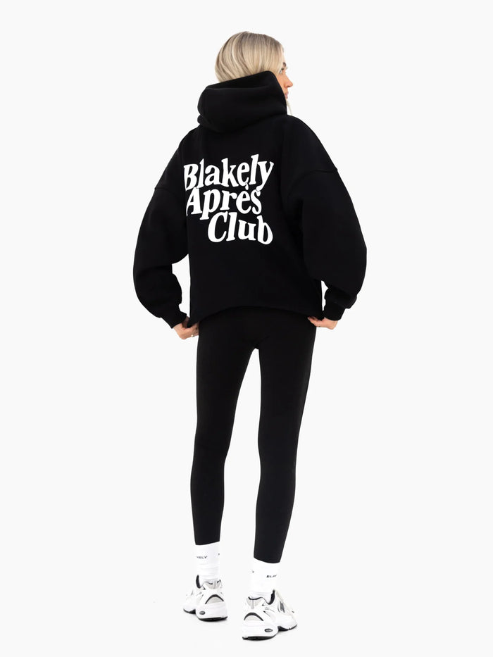 Saskia Oversized Hoodie - Black