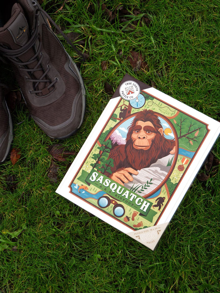 Sasquatch Puzzle True South Puzzle Co Jigsaw Puzzles