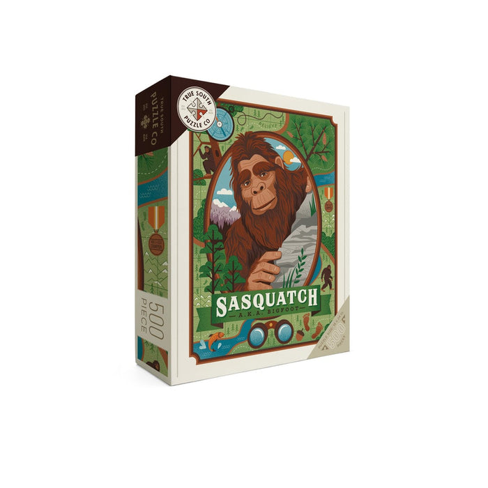 Sasquatch Puzzle True South Puzzle Co Jigsaw Puzzles