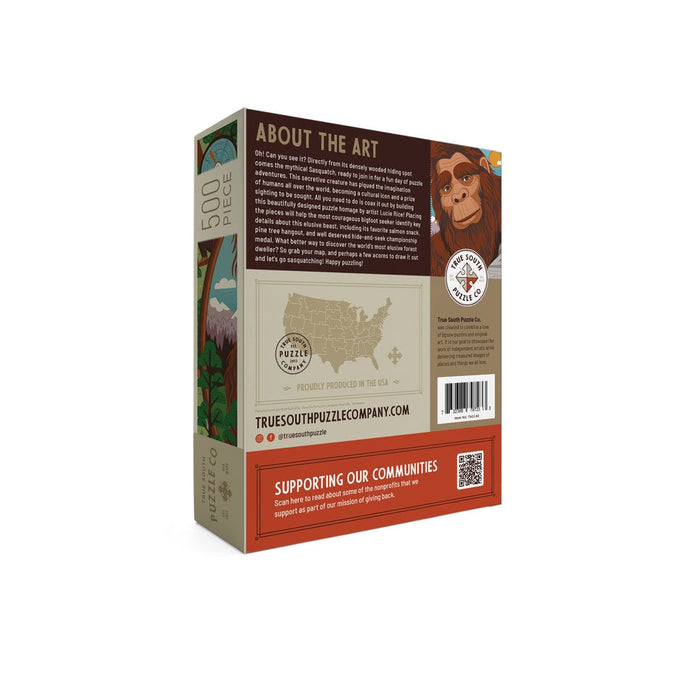 Sasquatch Puzzle True South Puzzle Co Jigsaw Puzzles