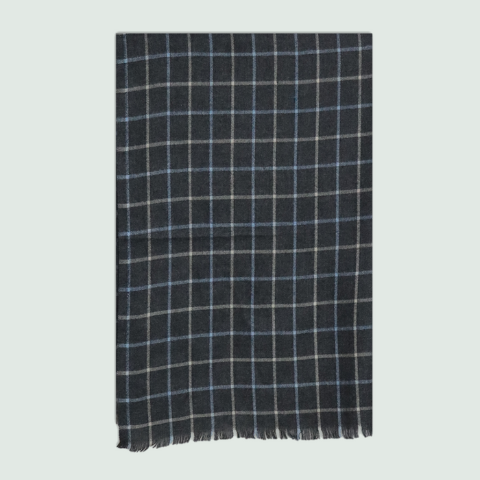 Scottish Checkered Scarf/Muffler - Front View