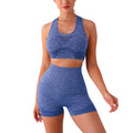 Scrunch Butt Lift Yoga Shorts High Waist Gym Leggings Fitness Workout Set