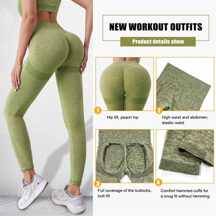 Scrunch High Waist  Butt Lifter Yoga Leggings Tummy Control Gym Pants