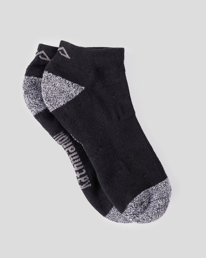Seeker driMOTION Low Cut Socks - 3 Pack - Black Stingray