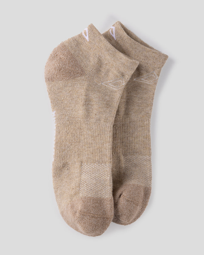 Seeker driMOTION Low Cut Socks - 3 Pack - Oatmeal