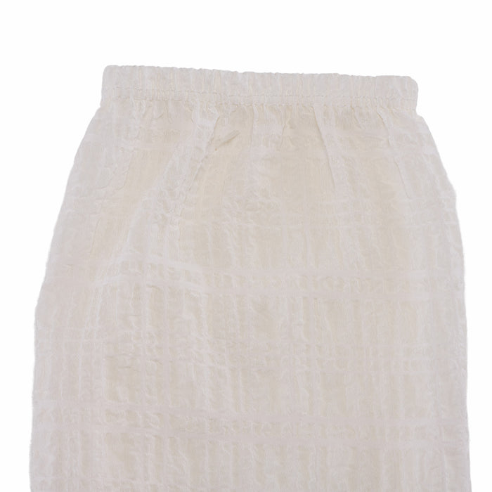 Seersucker Sleeves (Cream)