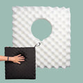 Sero Pressure Cushion Polo (Circular) Cut Out for bum and back passage pain Anal pain, Hemorrhoids, Inflammatory bowel disease (IBD), Rectal prolapse, Pressure sores and more. Discreet stretch cover.