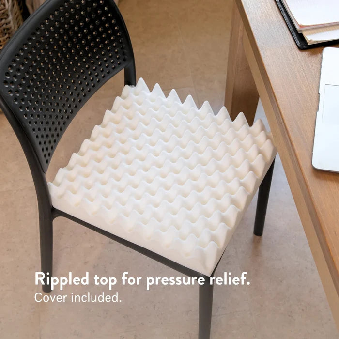 Sero Pressure Cushion - Pressure relief cushion for car office armchair dining chair Black Navy blue - Putnams
