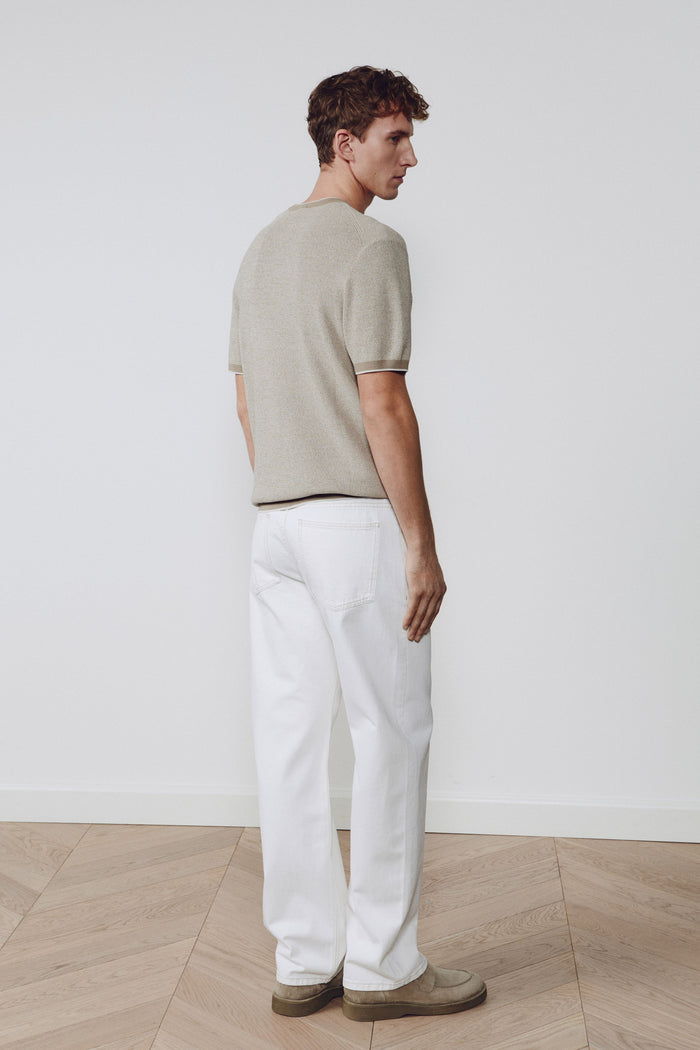 GRAY-GREEN MELANGE