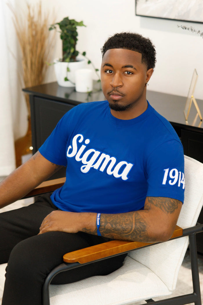 Sigma 1914 Sleeve Chenille Tee