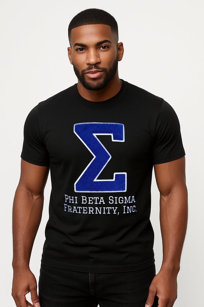 Sigma Big Σ Chenille Tee