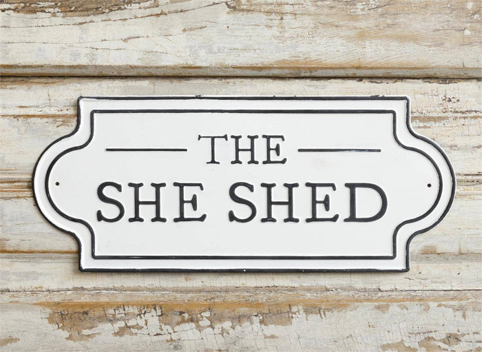 Sign - The She Shed (Pk/04) Audrey's Home & Gift
