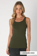 Signature Jersey Tank One Size  | Kombu Green Nikibiki tank