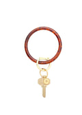 Silicone Big O Keychain - Wino Pearlized Oventure Key Ring