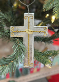 Silver Cross Ornament 6” Trade Cie LLC Christmas Ornament