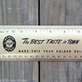 SIMON PURE BEER Tin Ruler 1960s