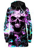 Skull Graffiti Hoodie Dress Big Tex Funkadelic Epic Hoodie