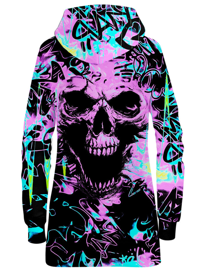 Skull Graffiti Hoodie Dress Big Tex Funkadelic Epic Hoodie