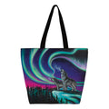 Sky Dance Wolf Song Tote Bag