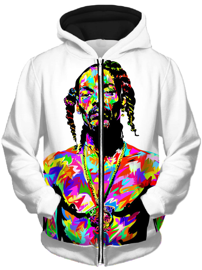 Snoop Unisex Zip-Up Hoodie Technodrome Epic Hoodie