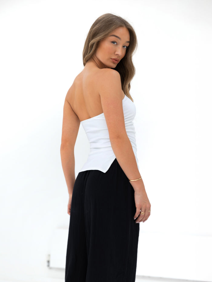 Solea Bandeau Top - White