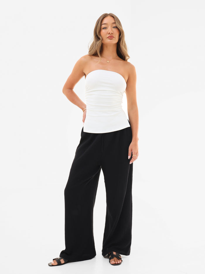 Solea Bandeau Top - White