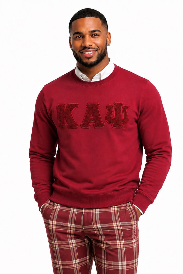 Solid Κapsi Chenille Sweatshirt