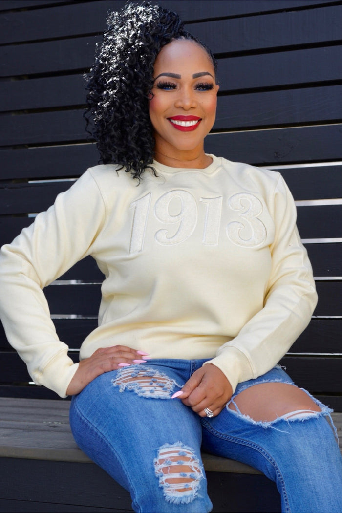 Solid Color 1913 Chenille Sweatshirt