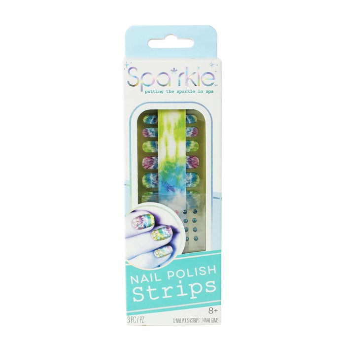 Spa*rkle Nail Polish Strips PDQ asst. Bright Stripes