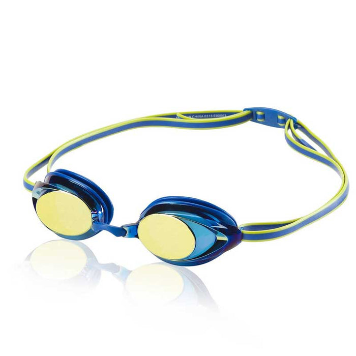 Speedo Jr. Vanquisher Blue Mirrored swim goggle